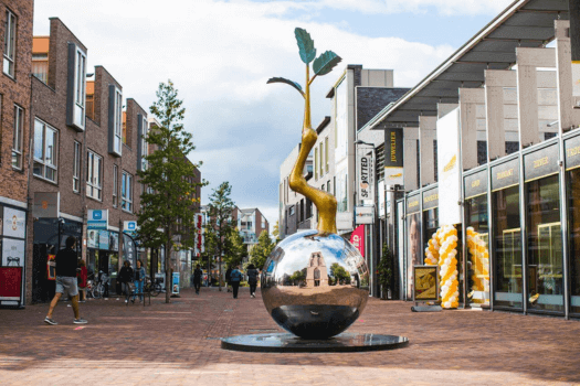 Standbeeld in Ede